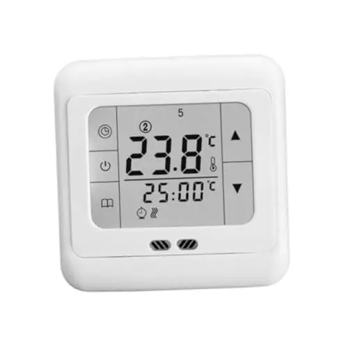 Produktbild: Gadpiparty Programmable Digital Thermoregulator Mit Touchscreen Heizthermostat Für Fußbodenheizung Temperaturregler Für Elektrisches Heizsystem Präzise Temperatursteuerung Einfach Zu