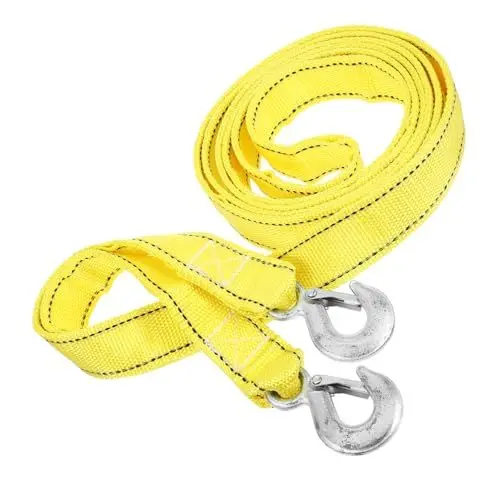 Produktbild: Gadpiparty Heavy Duty Abschleppseil Mit Haken Robuste Notfall-zugseil Für Autos Und Boote Für Fahrzeugbergungen Und Vielseitige Rettungssituationen