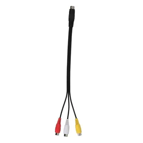 Produktbild: Gadpiparty S-video-stecker Kabel Adapterkabel Für Tv Projektor Monitor Langlebig Flexibel Zuverlässige Verbindung Für Audiovisuelle