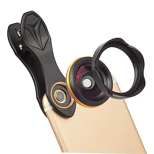 Produktbild: Gadpiparty Telefon Professionelle Kamera Handy-zoomobjektiv Handy Kamera Objektiv Superweitwinkelobjektiv Smartphone Kameraobjektive Hochauflösendes Objektiv Handy-objektiv Linse Intelligent