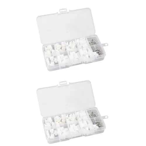 Produktbild: Gadpiparty Terminal 300 STK Flugzeug Automobil Ma Pin-anschlüsse PCB-Header Carambit Jst-terminals Autos Autobatterie Stecker Und Buchse Stiftleiste Jst- Verpackt Leiterplatte Xh