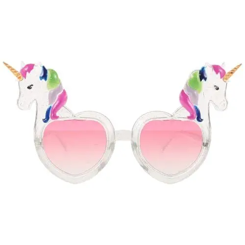 Produktbild: Gadpiparty kind sonnenbrille lentes de sol para niños Abschlussball-Sonnenbrille Neuheit Partybrillen blöde sonnenbrille Party-Brille Einhorn Partybrille lustige Einhornbrille bilden Gläser