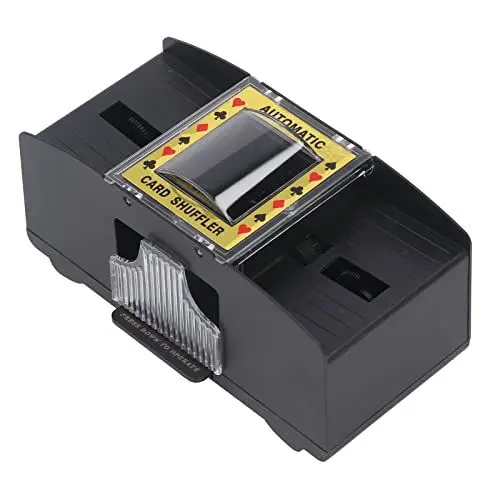 Produktbild: Gaeirt Elektrische Poker-Mischmaschine, Kunststoff, einfach zu bedienende elektrische Poker-Mischmaschine, praktisch, schnell, stark, leicht, für Camping