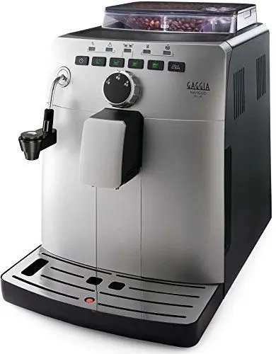 Produktbild: Gaggia HD8749/11 Naviglio Deluxe – Kaffeevollautomat, für Espresso und Cappuccino, Kaffeebohnen, 1,5 L, 15 Bar, 1850 W, 230 V, Silber, 100 % Made in Italy