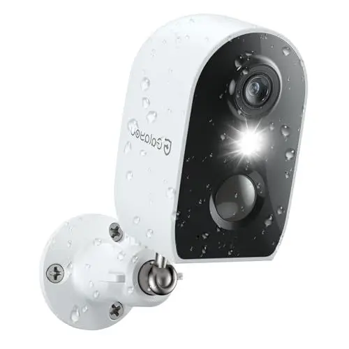 Produktbild: GALAYOU 2K Überwachungskamera Aussen Akku - WLAN Kamera Überwachung Aussen akku, Aussenkamera WLAN Kabellos Akku mit PIR Bewegungserkennung, 2-Wege Audio, Farbnachtsicht, IP65 R2