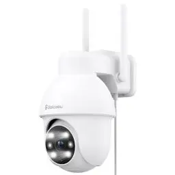 Produktbild: GALAYOU 2K Überwachungskamera Aussen, PTZ Outdoor WLAN IP Kamera überwachung außen, WiFi Dome Camera mit Farbiger Nachsicht, Zwei-Wege-Audio Y4