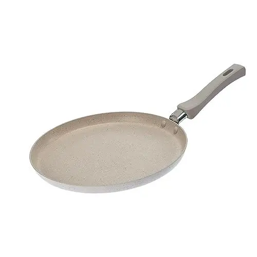 Produktbild: GALICJA Bratpfanne Für Pfannkuchen – Crêpe-pfanne – Bratpfanne – Pfanne Klein – Frying Pan – Kleine Pfanne – Antihaft Pfanne – Omlettenpfanne – Pfanne Gasherd – 24cm Granita