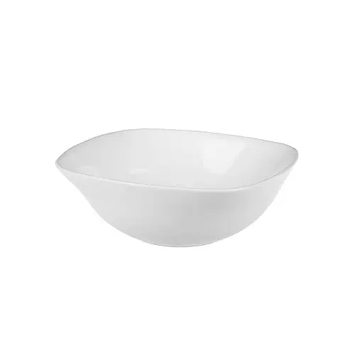 Produktbild: GALICJA Dessertschalen Glas QUADRO – Salatschüsselglas – Salatschüssel – Salatschalen Glas – Glasschale Rund – Salatschalen-Set – Salatschüssel Klein – 16,5cm
