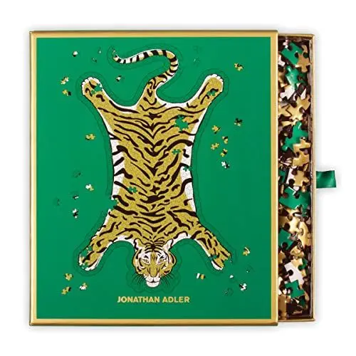 Produktbild: Galison 9780735367159 Jonathan Adler Safari 750 Piece Shaped Foil Puzzle