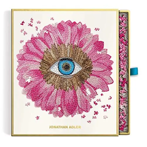 Produktbild: Galison 9780735371477 Jonathan Adler Petals 750 Piece Shaped Puzzle