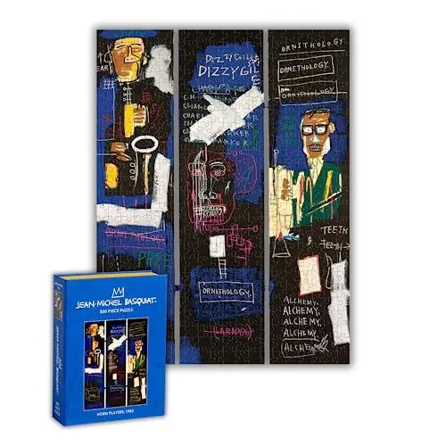 Produktbild: Basquiat Horn Players Book Puzzle: 500 Pieces