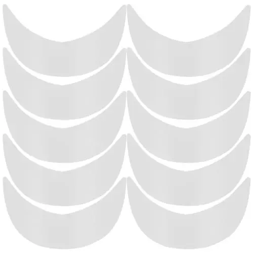 Produktbild: GALPADA 10st Hut Kappen Krempe Liner Krempen Einer Baseballmütze Einsätze Für Kappen Kappeneinsatz Für Baseballkappe Formformer Für Baseballkappen Herbst Und Winter Sport Strickmütze Weiß