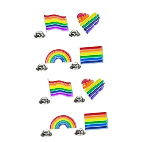 Produktbild: GALPADA 16-teiliges Set Schwule Brosche Lgbtq-abzeichen Lesbische Brosche Lgbtq-emaille-pin Anstecknadeln Regenbogen-abzeichen-anstecknadel Regenbogen-brosche Lgbt-brosche Lgbtq-schmuck