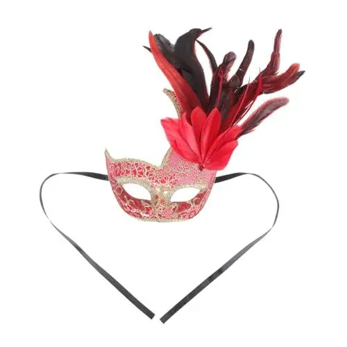 Produktbild: GALPADA 1pc Maskerade Maske Komfortable Kunststoff Material Für Halloween Karneval Maskerade