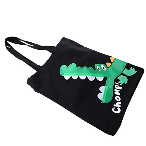 Produktbild: GALPADA Niedliche Cartoon-canvas-tasche Einzelne Umhängetasche Bequeme Riemen Große Tasche Für Die Schule