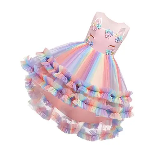 Produktbild: GALPADA 1stk Ballettröckchen Mädchen-tüllkleid Performance-rock Mädchen Petticoat Unterrock Tüllkleid Für Mädchen Mädchenkleid Ballkleider Mit Pailletten Kinderrock Baumwolle Rosa