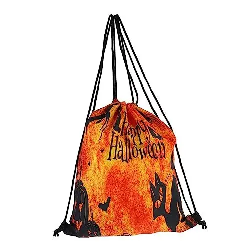 Produktbild: GALPADA Elegante Süße Tasche Halloween-Rucksack mit Kordelzug Leicht Kompakt für Reisen Den Täglichen Gebrauch