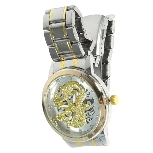 Produktbild: GALPADA 2St Herrenuhr Herren Automatikuhr betrachten vollautomatische Uhr Skelettuhr Nachrichten para watches uhrenwender uhrn Damenuhren heilige Uhr Armbanduhr aus Metall Rostfreier Stahl