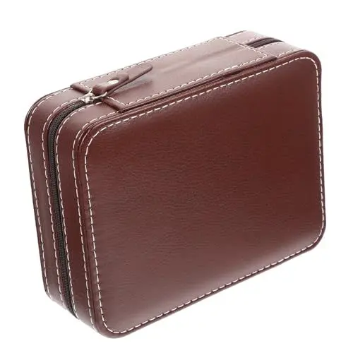 Produktbild: GALPADA 2 Teiliges Uhrengehäuse Für Herrenuhren Mit Reißverschluss Uhrengehäuse Handuhr Für Herren Reise Uhrengehäuse Uhren Organizer Für Damen Outdoor Uhr Retro Uhr Herrenuhr