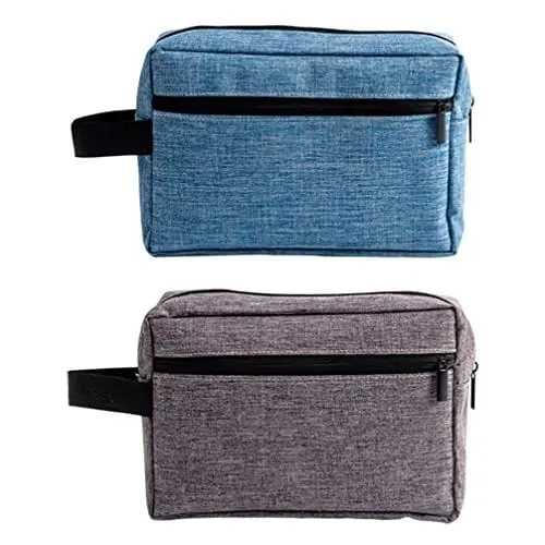 Produktbild: GALPADA 2st Multifunktion Aler Kultur Beutel Mit Großer Kapazität Make-up-Taschen-Organizer-Fall Reise-kulturbeutel Für Männer wasserdichte Tasche Tragbar Kationischer Stoff Mann