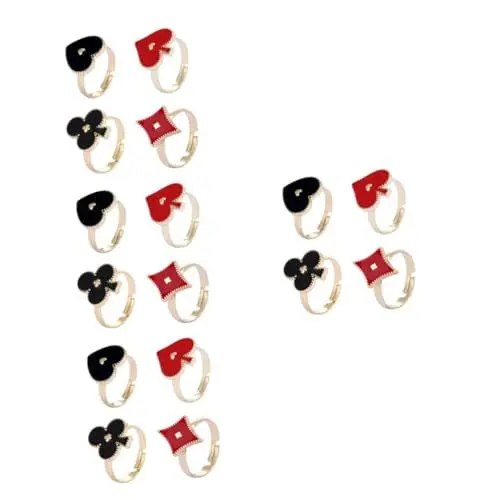 Produktbild: GALPADA 4 Sets Offener Offener Fingerring Modeschmuck Für Frauen Ringe Für Frauenringschmuck Strassringe Schmuck Für Schmuck Für Verstellbare