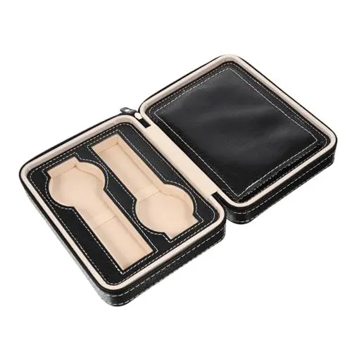Produktbild: GALPADA 4 Stück Box Uhrenbox Outdoor Uhr Herrenuhrengehäuse Retro Uhr Reiseuhrengehäuse Dekoratives Uhrengehäuse Uhrenträger Uhrenhalter Für Herrenuhren Uhrenaufbewahrungskoffer