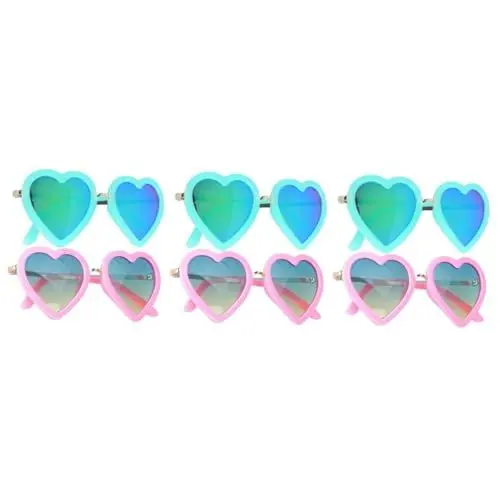 Produktbild: GALPADA 6 Stk Anti-UV- für Kinder camoing kinder ferngläser trends Grün Damen- Sonnenbrillen in großen Mengen Sonnenbrillen für Kinder kind Herzförmig