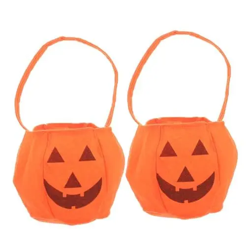 Produktbild: GALPADA 6 Stk Halloween-Einkaufstasche halloween handtasche halloween tragetasche süße Kindertragetaschen Süßes sonst gibt's Saures Tasche Korb Handtaschen Halloween-Goodie-Bags Mini Eimer