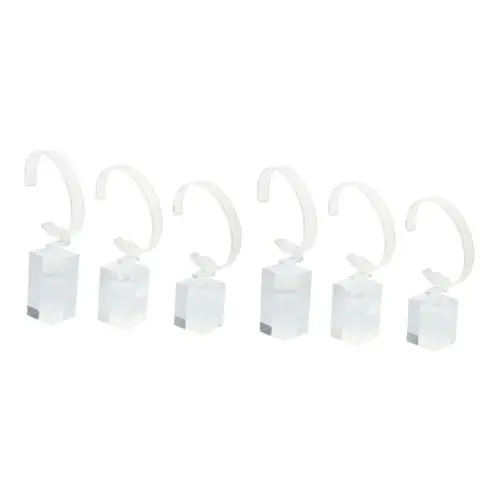 Produktbild: GALPADA 6 Stk Uhrenhalter Acryl Uhrenständer Ransparenter Uhren Halterung C-Förmige Armbanduhr Armband Ausstellungsstand Halter für Zuhause Oder Store