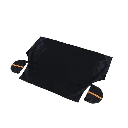 Produktbild: GALPADA Auto Schneeschild Autoschneeschatten Im Freien Schneeabdeckung Der Heckscheibe Auto Windschutzscheibe Sonnenschutz Abdeckung Eisdecke Seidenpolyester Frontscheibe Autoabdeckung