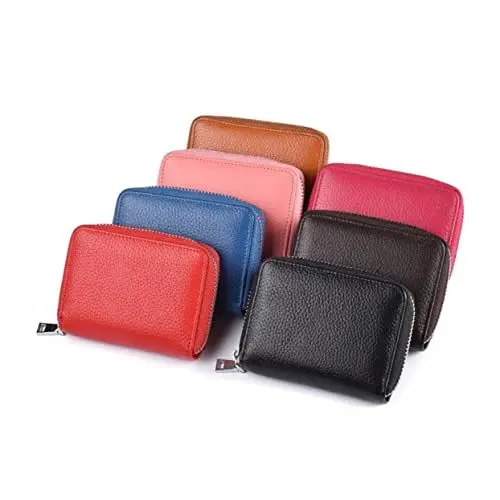 Produktbild: GALPADA Beutel scheckkarten-etui kreditkartenhalter small wallet karten box swallet Damen kleine Kartentasche Kreditinhaber Ausweis Mann Kartenetuis für Damen Veranstalter Kreditfall Brown