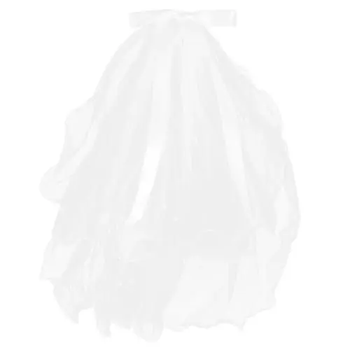 Produktbild: GALPADA 3 Stücke Schleier Stirnband Spitze Für Erstkommunion Hochzeit Blumenmädchen Taufe Schleier Für Mädchen