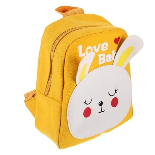 Produktbild: GALPADA Kaninchen-Schultasche Kaninchen-Buchtasche Nylonrucksack für Kinder wasserdichter Rucksack Reiserucksack Reiserucksäcke Studentenrucksack Schultasche für kleine Mädchen