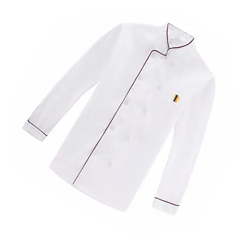 Produktbild: GALPADA Ärmel Kochjacke -spritzschutz Arbeitskleidung Lässiger Lockerer Kochmantel Geeignet für Restaurant Hotel Grillen Im Freien