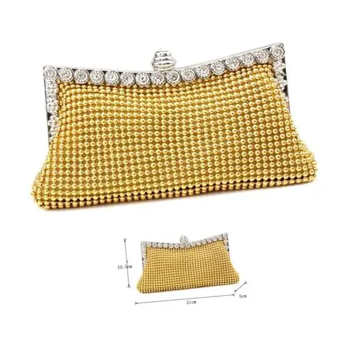 Produktbild: GALPADA Modische Handtasche Clutch Bag Diamant Kette Für Abend Hochzeit