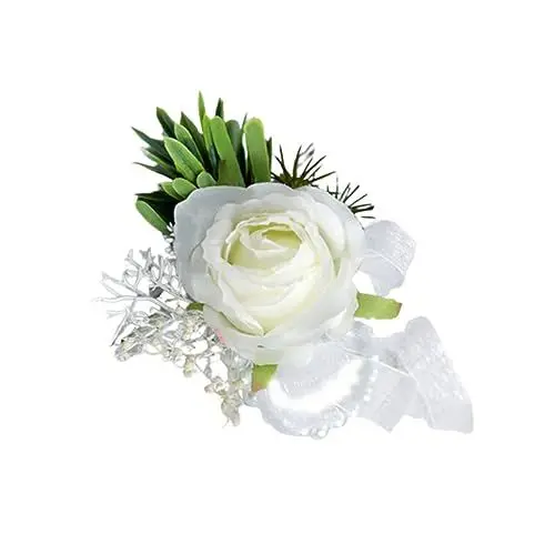Produktbild: GALPADA Edle Elegante Handgelenksblume für Die Hochzeit Künstliches Blumenstrauß-accessoire Perfekt für Die Braut