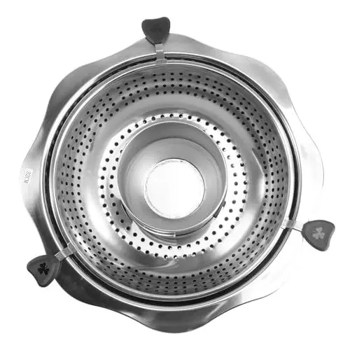 Produktbild: GALPADA Rotary Hot Pot Mit Antihaftbeschichtung Multifunktionale Kochlösung Für Induktionsherde Gasöfen Und Für Restaurants Und Familienfeiern