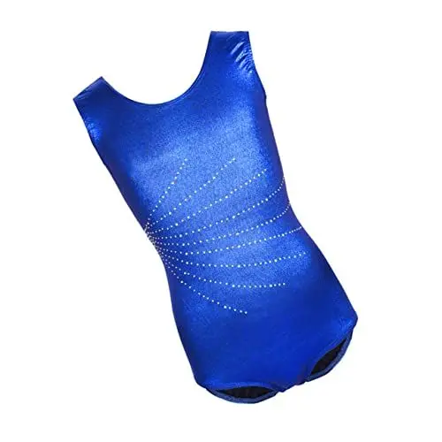 Produktbild: GALPADA Ballettanzug Gymnastikanzug für Mädchen 13-14 Jahre Metallglanz Dunkel Yoga Team Uniform