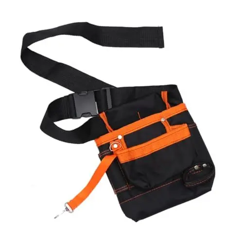 Produktbild: GALPADA Werkzeugtasche Werkzeug-hüfttasche Technikertasche Utility-gürteltasche Elektrowerkzeuge Werkzeugaufbewahrungstasche Herrengürtel Boutique Mann Oxford-stoff Elektriker Tasche