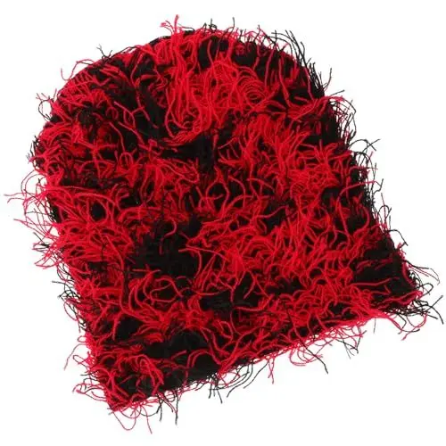 Produktbild: GALPADA Wollmütze warme Strickmütze Beanie-Mütze für Damen Zopfstrickmütze Damenhut Motorhaube für Männer Modischer Hut lässiger Hut warm halten Bowler Hut häkeln Deckel Fräulein Garn