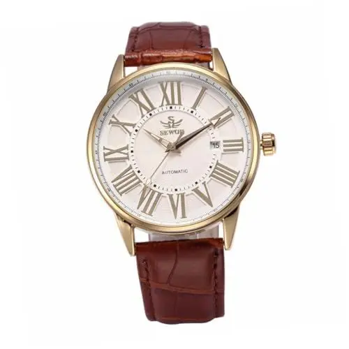 Produktbild: GALPADA automatische mechanische Uhr automatische armbanduhren für herren Automatikuhren Herrenuhren mechanische Herrenuhr herren armbanduhr rostfreier Anschauen Rom Mann