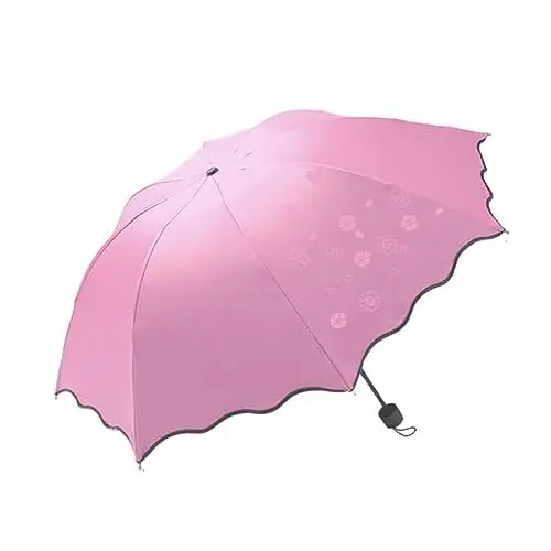 Produktbild: GALPADA Kompakter Reise-regenschirm Muster 8 Rippen Sonne Regen Starker Rahmen