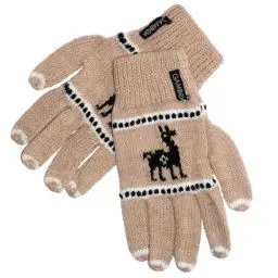 Produktbild: Gamboa Echte Alpaka Handschuhe für Damen und Herren Winter Wolle Winter Gloves