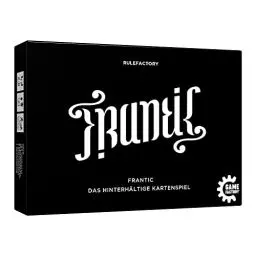 Produktbild: Game Factory 646224, Frantic, das hinterhältige Kartenspiel, deutsche Version