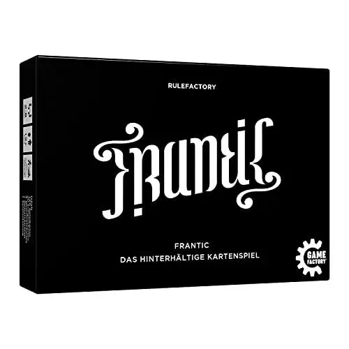 Produktbild: Game Factory 646224, Frantic, das hinterhältige Kartenspiel, deutsche Version