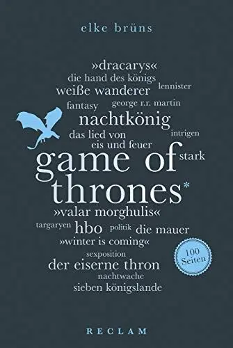 Produktbild: Game of Thrones. 100 Seiten (Reclam 100 Seiten)
