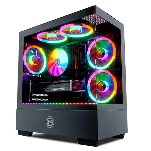 Produktbild: GameMachines Evolv - Gaming PC - RGB CPU Kühler - Intel® Core™ i5 12400F - NVIDIA RTX 4060-1000GB M.2 SSD - 32GB DDR4 - WLAN - Windows 11 Pro