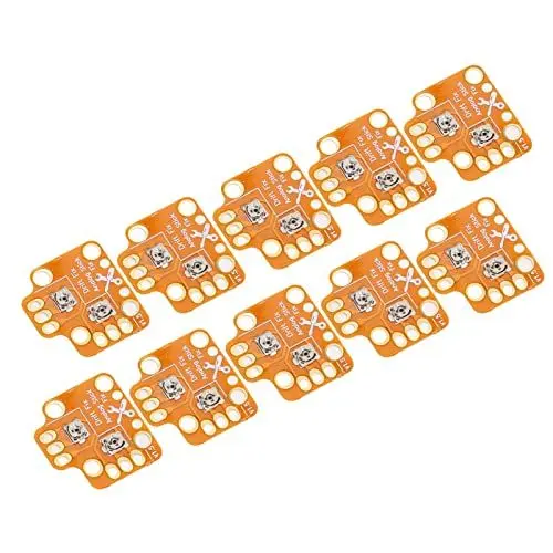Produktbild: Gamepad Joystick Drift Repair Board, for Gamecontroller, 3D Thumb Stick Drift Fix Mod, Analog Stick Drift Fix Kit, Universal Repair Board, Gold, 10 Stück