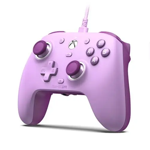 Produktbild: GameSir G7 SE kabelgebundener Gaming Controller für Xbox Series X|S, Xbox One, Windows 10/11, PC-Controller, Gamepad mit Hall-Effekt-Sticks und 3,5-mm-Audio-Klinkenstecker, 2024 Neue Fassung(Pink)