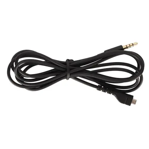 Produktbild: Gaming-Headset-Ersatz-Audiokabel für Arctis 3, Arctis 5, Arctis 7, Arctis Prime, Arctis Pro, 4,92 Fuß (Gerader Stecker)